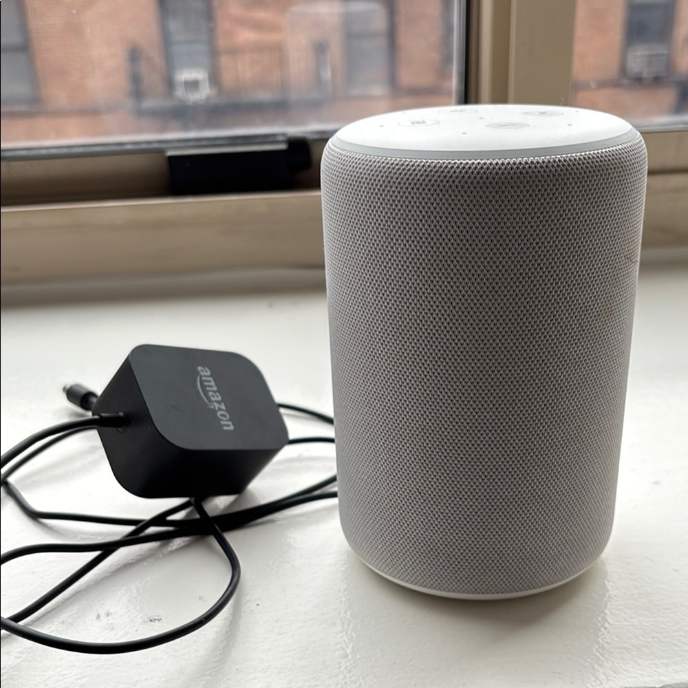Amazon Echo Smart Speaker - White